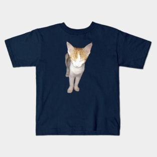 Kitty Zen Mode Kids T-Shirt